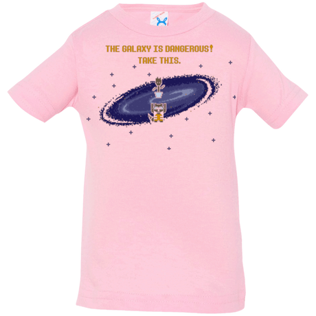 T-Shirts Pink / 6 Months The Galaxy is Dangerous Infant PremiumT-Shirt