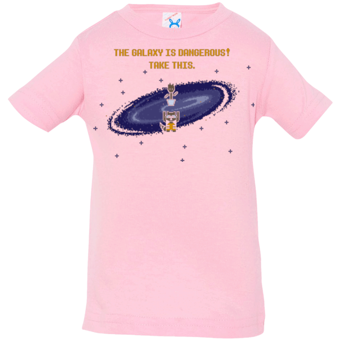 T-Shirts Pink / 6 Months The Galaxy is Dangerous Infant PremiumT-Shirt