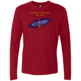 T-Shirts Cardinal / Small The Galaxy is Dangerous Men's Premium Long Sleeve