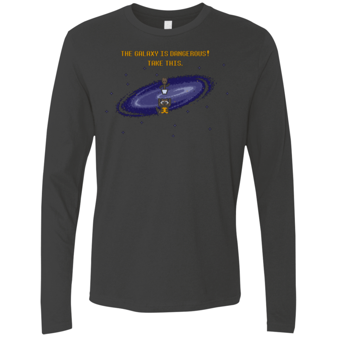 T-Shirts Heavy Metal / Small The Galaxy is Dangerous Men's Premium Long Sleeve