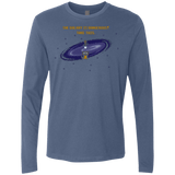 T-Shirts Indigo / Small The Galaxy is Dangerous Men's Premium Long Sleeve