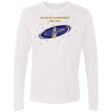 T-Shirts White / Small The Galaxy is Dangerous Men's Premium Long Sleeve