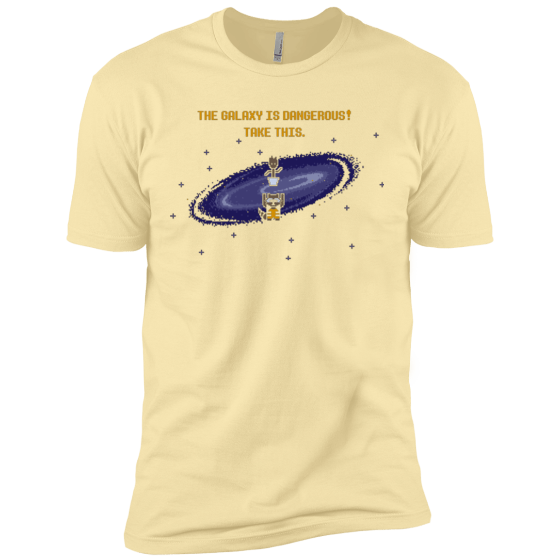 T-Shirts Banana Cream / X-Small The Galaxy is Dangerous Men's Premium T-Shirt