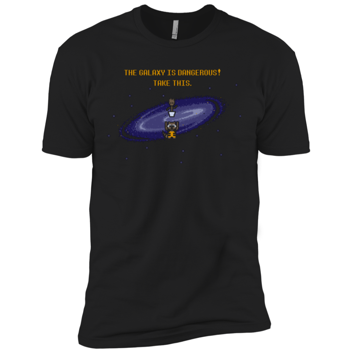 T-Shirts Black / X-Small The Galaxy is Dangerous Men's Premium T-Shirt