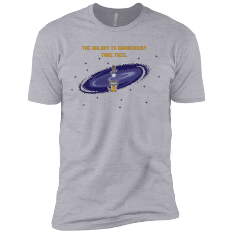 T-Shirts Heather Grey / X-Small The Galaxy is Dangerous Men's Premium T-Shirt