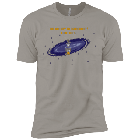T-Shirts Light Grey / X-Small The Galaxy is Dangerous Men's Premium T-Shirt