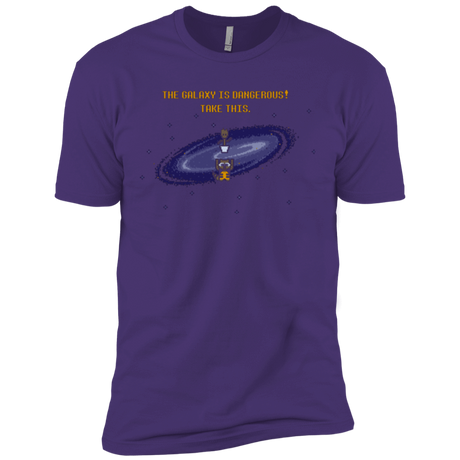 T-Shirts Purple / X-Small The Galaxy is Dangerous Men's Premium T-Shirt