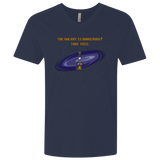 T-Shirts Midnight Navy / X-Small The Galaxy is Dangerous Men's Premium V-Neck