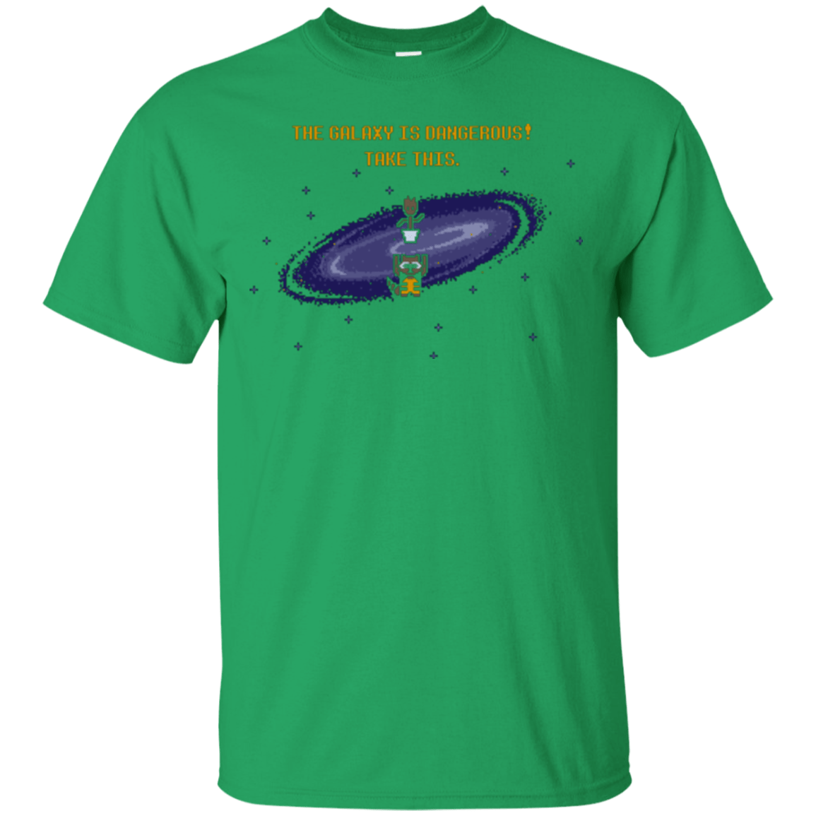 T-Shirts Irish Green / Small The Galaxy is Dangerous T-Shirt