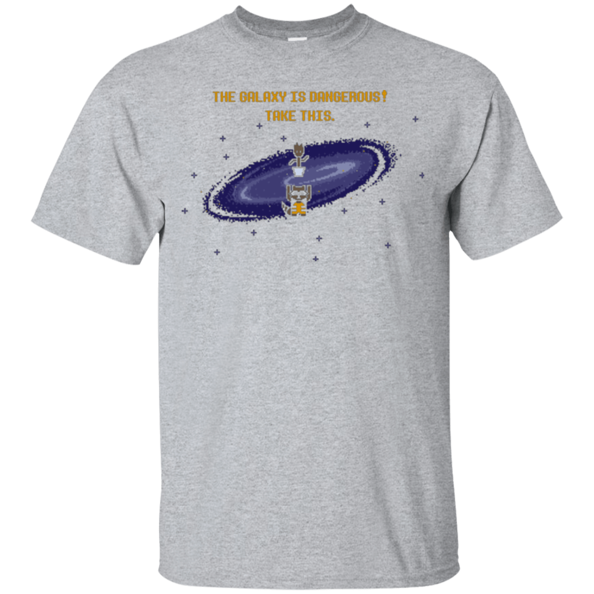 T-Shirts Sport Grey / Small The Galaxy is Dangerous T-Shirt