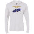 T-Shirts Heather White / X-Small The Galaxy is Dangerous Triblend Long Sleeve Hoodie Tee