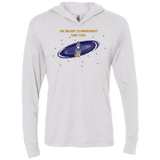 T-Shirts Heather White / X-Small The Galaxy is Dangerous Triblend Long Sleeve Hoodie Tee