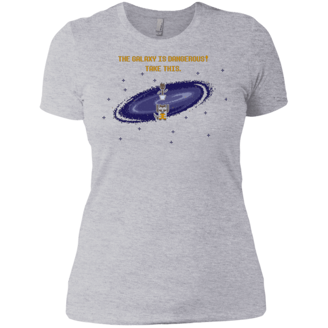 T-Shirts Heather Grey / X-Small The Galaxy is Dangerous Women's Premium T-Shirt