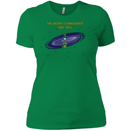 T-Shirts Kelly Green / X-Small The Galaxy is Dangerous Women's Premium T-Shirt