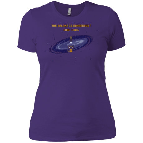 T-Shirts Purple / X-Small The Galaxy is Dangerous Women's Premium T-Shirt