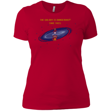 T-Shirts Red / X-Small The Galaxy is Dangerous Women's Premium T-Shirt