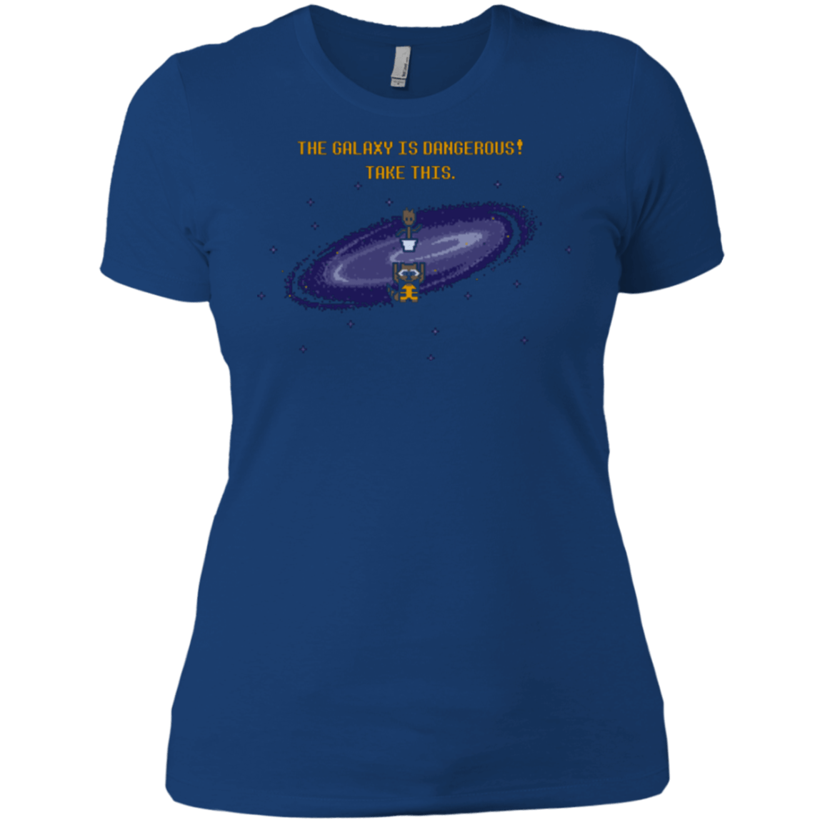 T-Shirts Royal / X-Small The Galaxy is Dangerous Women's Premium T-Shirt