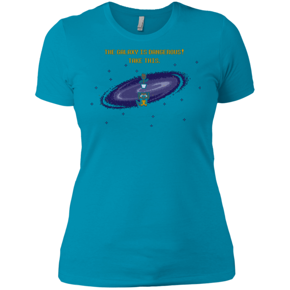 T-Shirts Turquoise / X-Small The Galaxy is Dangerous Women's Premium T-Shirt