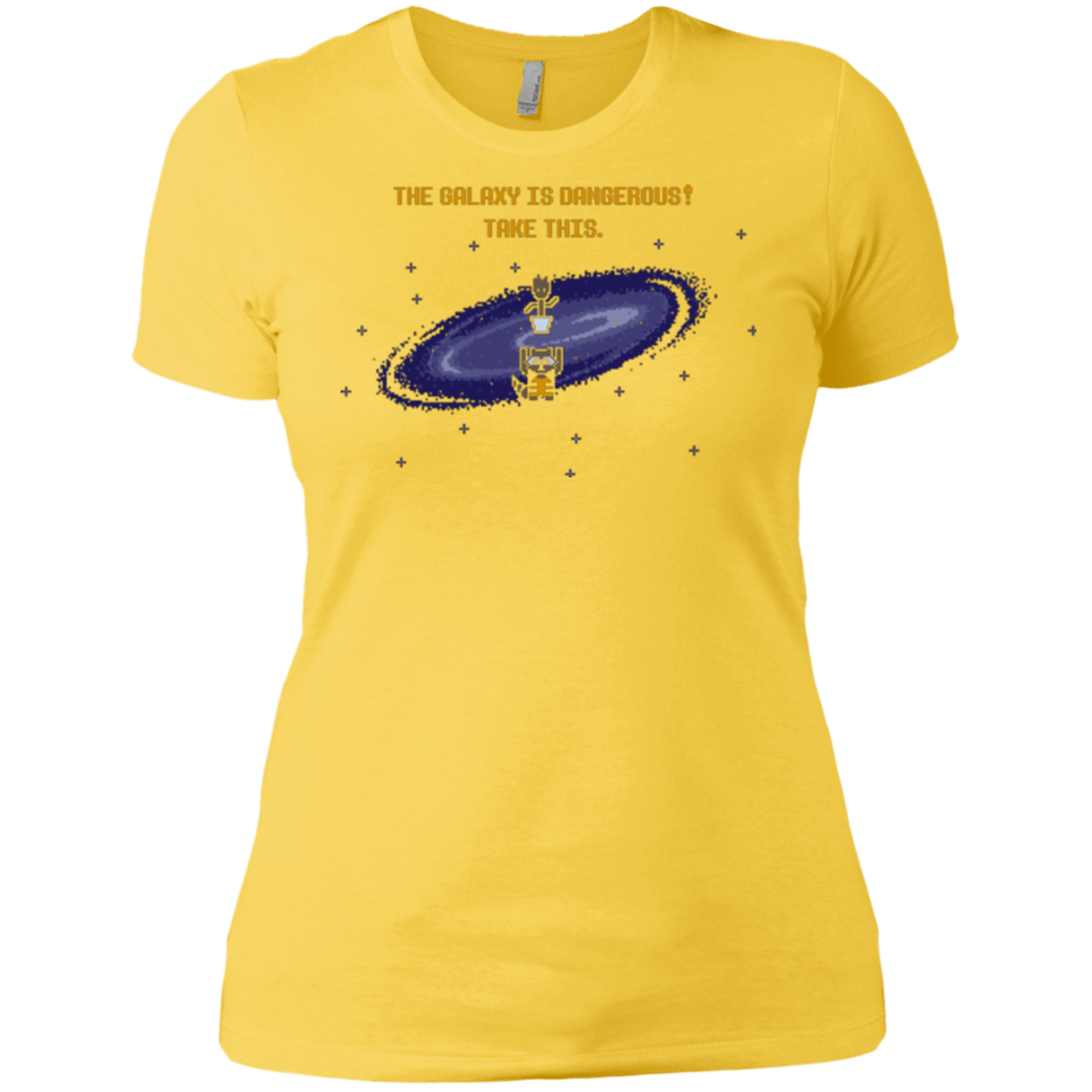 T-Shirts Vibrant Yellow / X-Small The Galaxy is Dangerous Women's Premium T-Shirt