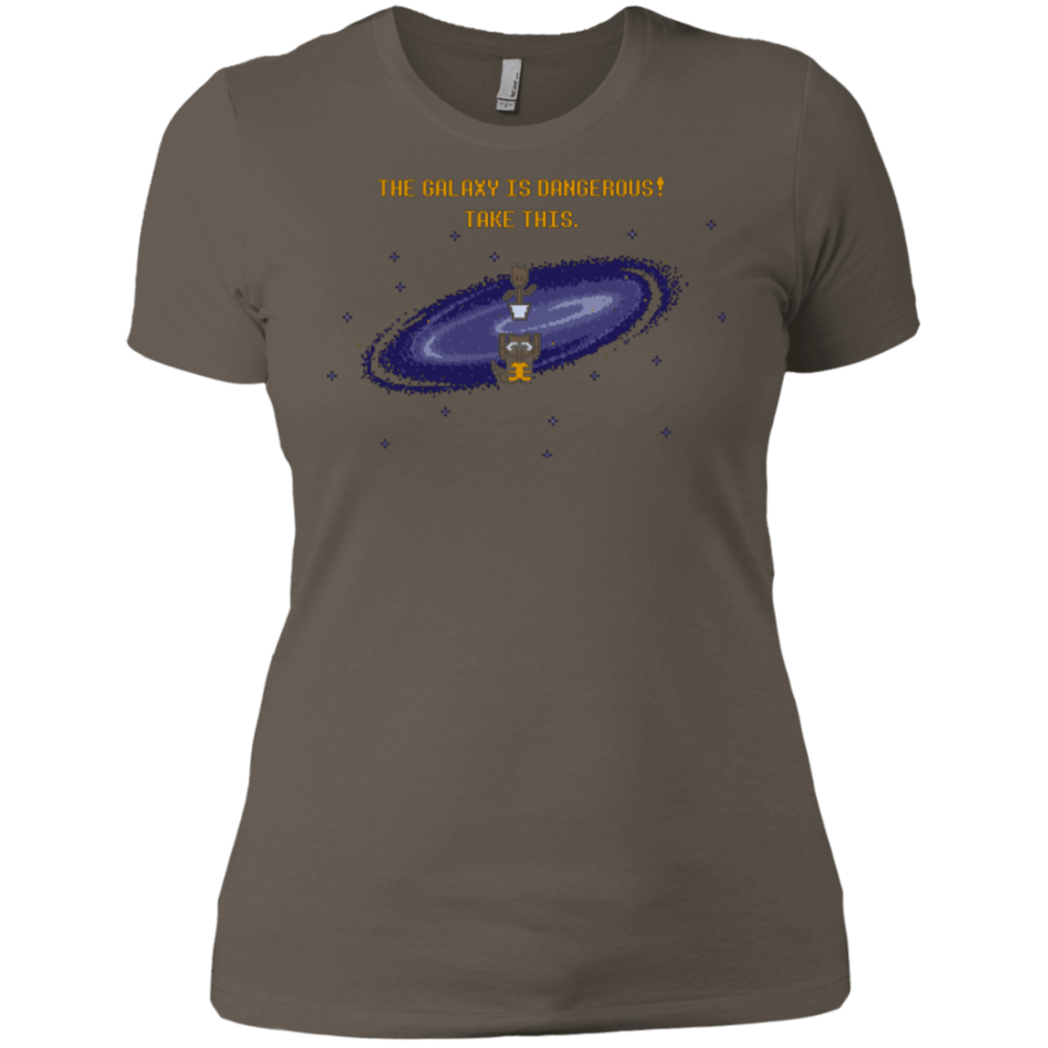 T-Shirts Warm Grey / X-Small The Galaxy is Dangerous Women's Premium T-Shirt
