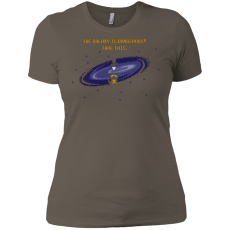 T-Shirts Warm Grey / X-Small The Galaxy is Dangerous Women's Premium T-Shirt