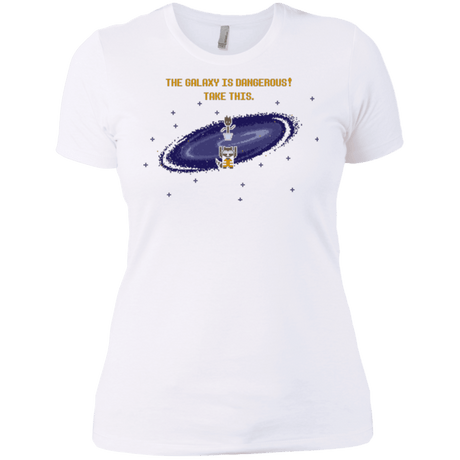 T-Shirts White / X-Small The Galaxy is Dangerous Women's Premium T-Shirt