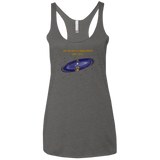 T-Shirts Premium Heather / X-Small The Galaxy is Dangerous Women's Triblend Racerback Tank