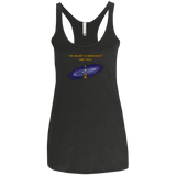 T-Shirts Vintage Black / X-Small The Galaxy is Dangerous Women's Triblend Racerback Tank