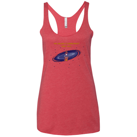 T-Shirts Vintage Red / X-Small The Galaxy is Dangerous Women's Triblend Racerback Tank