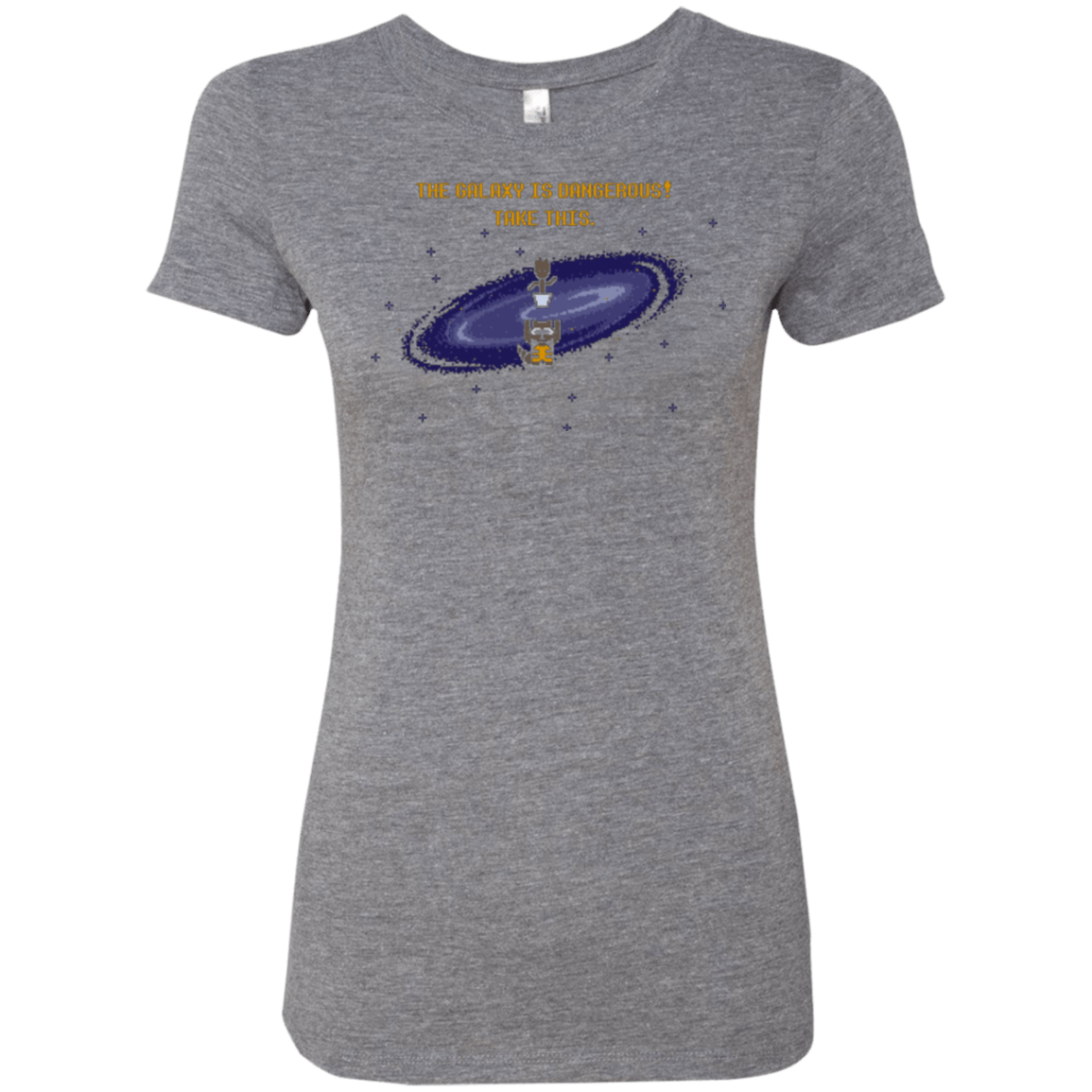 T-Shirts Premium Heather / Small The Galaxy is Dangerous Women's Triblend T-Shirt