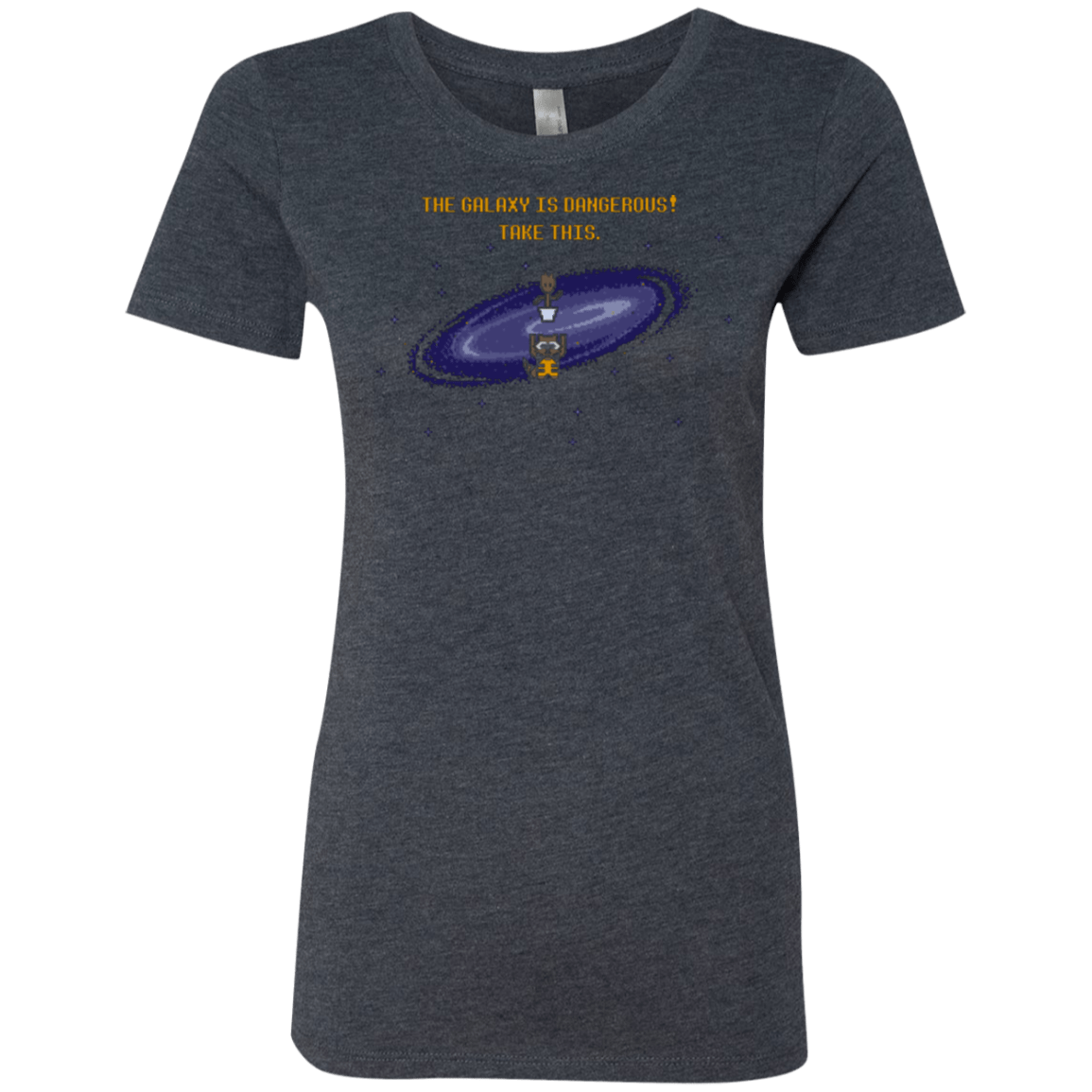 T-Shirts Vintage Navy / Small The Galaxy is Dangerous Women's Triblend T-Shirt