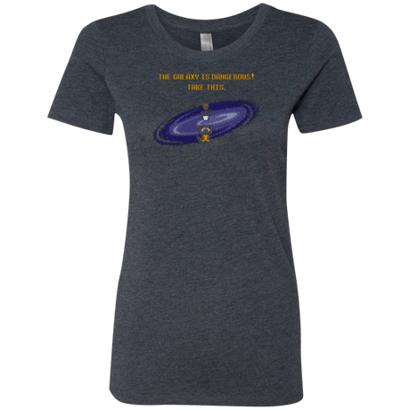 T-Shirts Vintage Navy / Small The Galaxy is Dangerous Women's Triblend T-Shirt