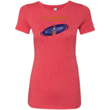 T-Shirts Vintage Red / Small The Galaxy is Dangerous Women's Triblend T-Shirt