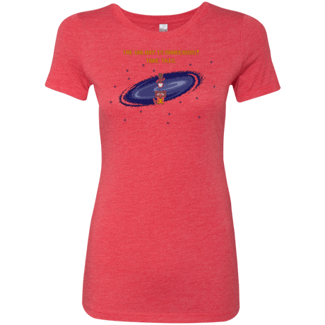 T-Shirts Vintage Red / Small The Galaxy is Dangerous Women's Triblend T-Shirt