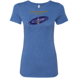 T-Shirts Vintage Royal / Small The Galaxy is Dangerous Women's Triblend T-Shirt