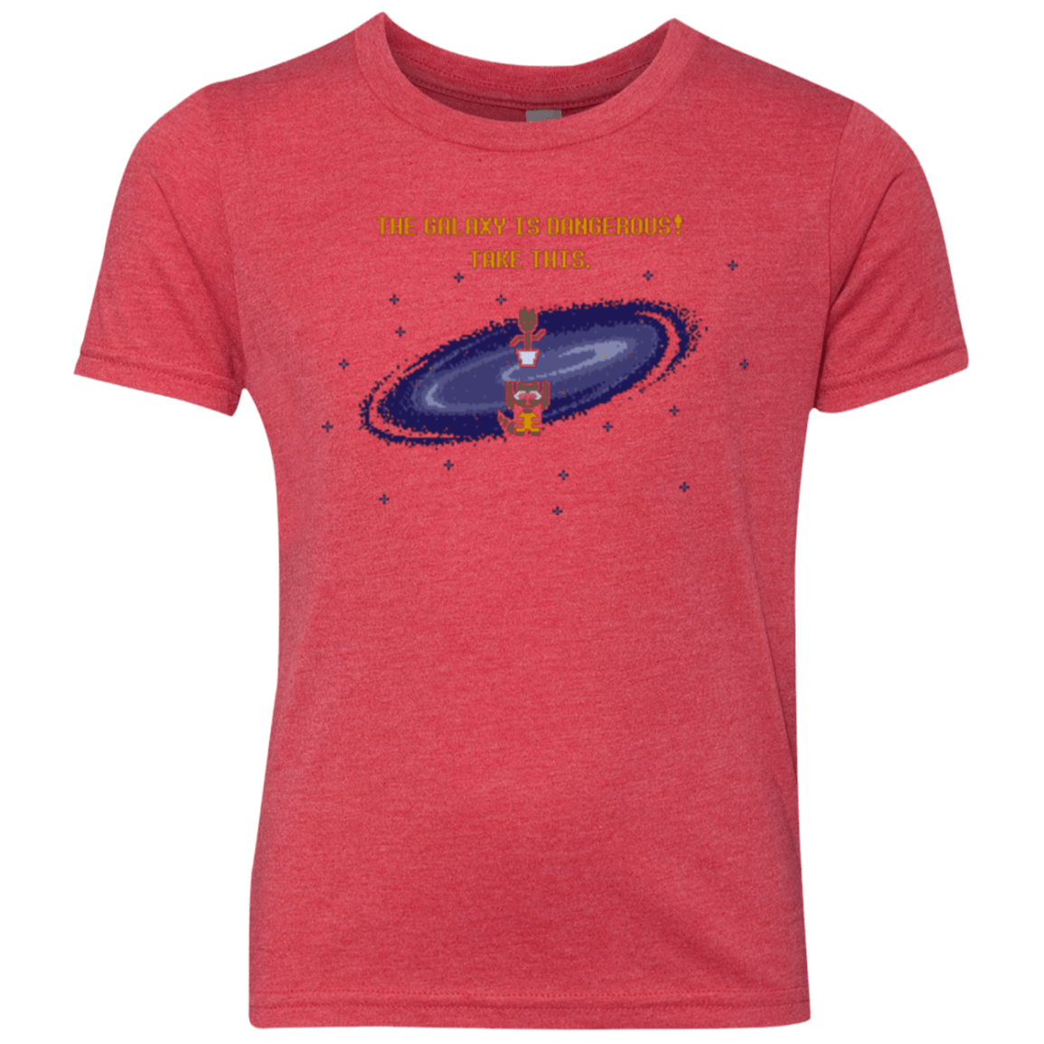 T-Shirts Vintage Red / YXS The Galaxy is Dangerous Youth Triblend T-Shirt