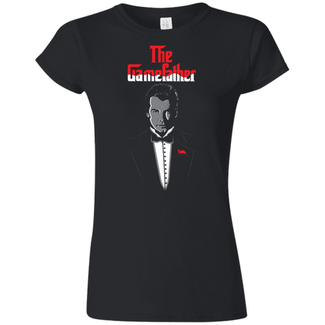 T-Shirts Black / S The Gamefather Junior Slimmer-Fit T-Shirt