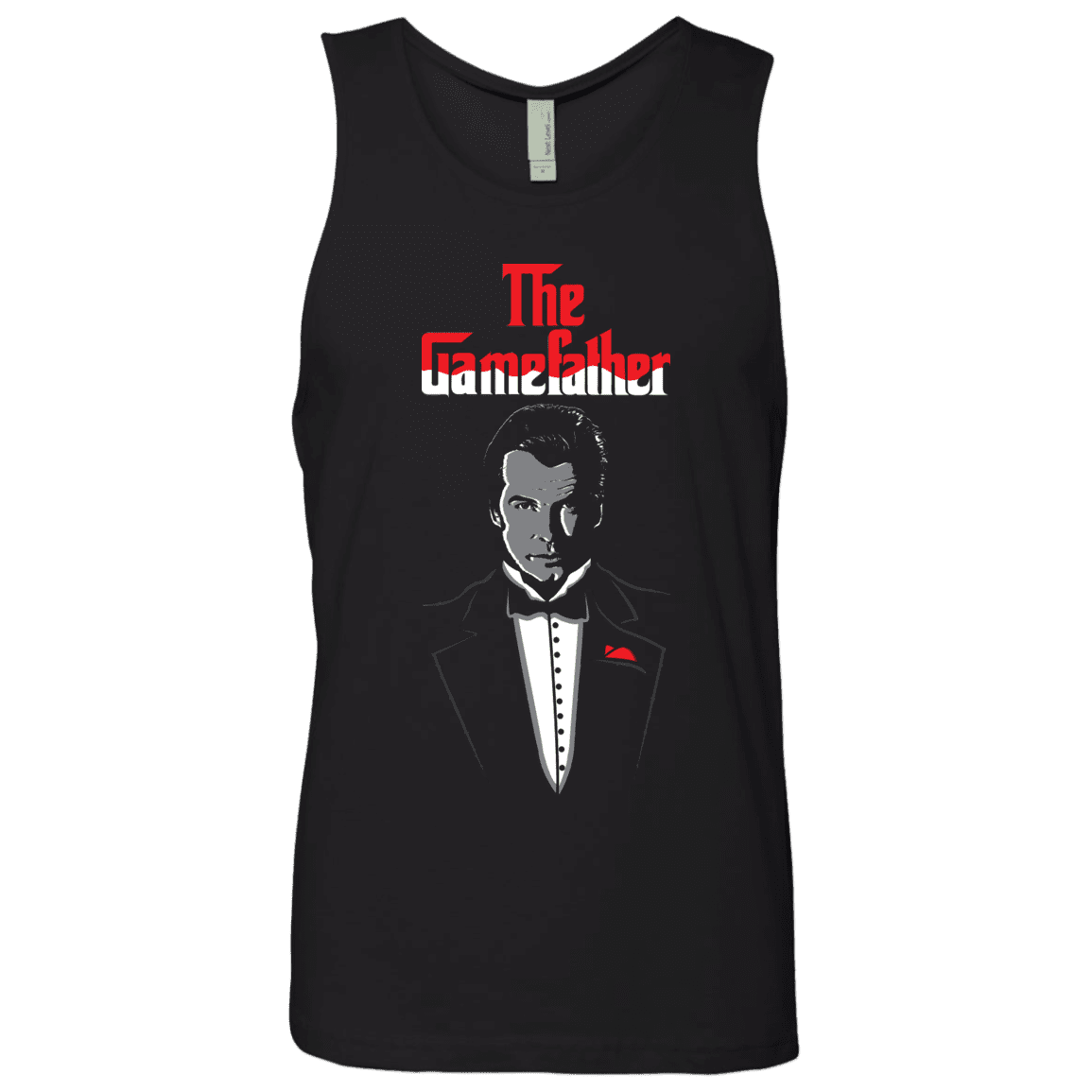 T-Shirts Black / S The Gamefather Men's Premium Tank Top