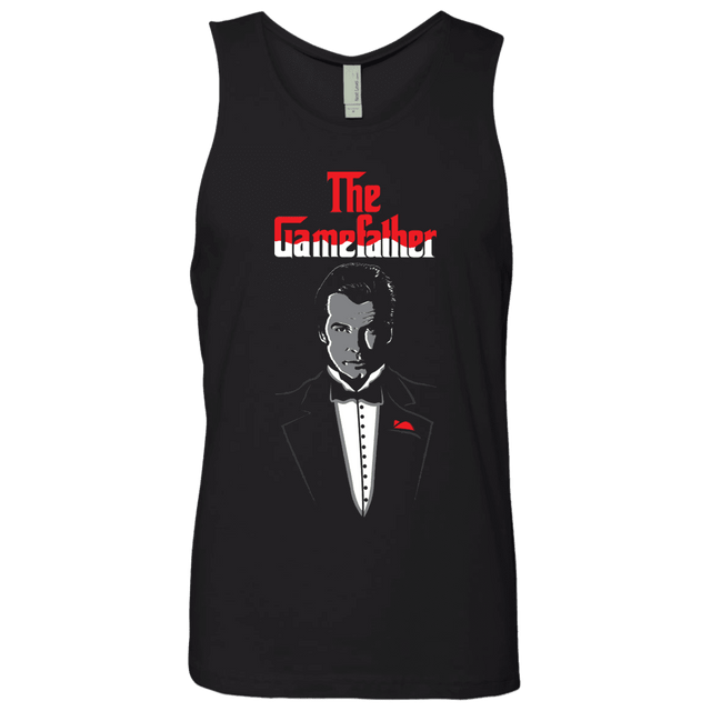 T-Shirts Black / S The Gamefather Men's Premium Tank Top