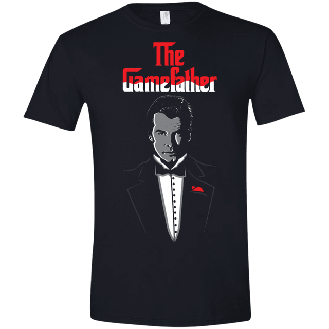 T-Shirts Black / X-Small The Gamefather Men's Semi-Fitted Softstyle