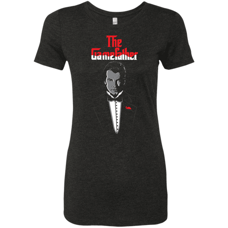 T-Shirts Vintage Black / S The Gamefather Women's Triblend T-Shirt