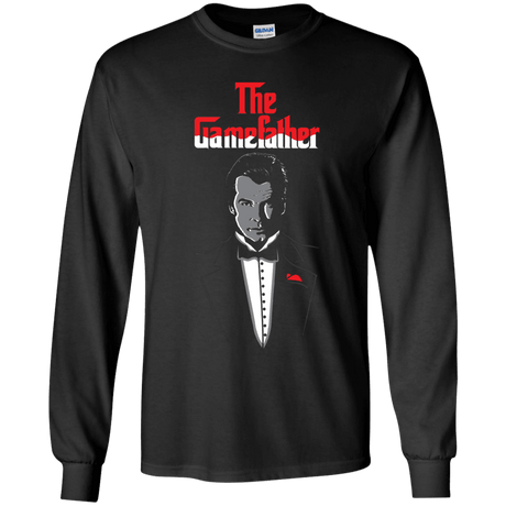 T-Shirts Black / YS The Gamefather Youth Long Sleeve T-Shirt