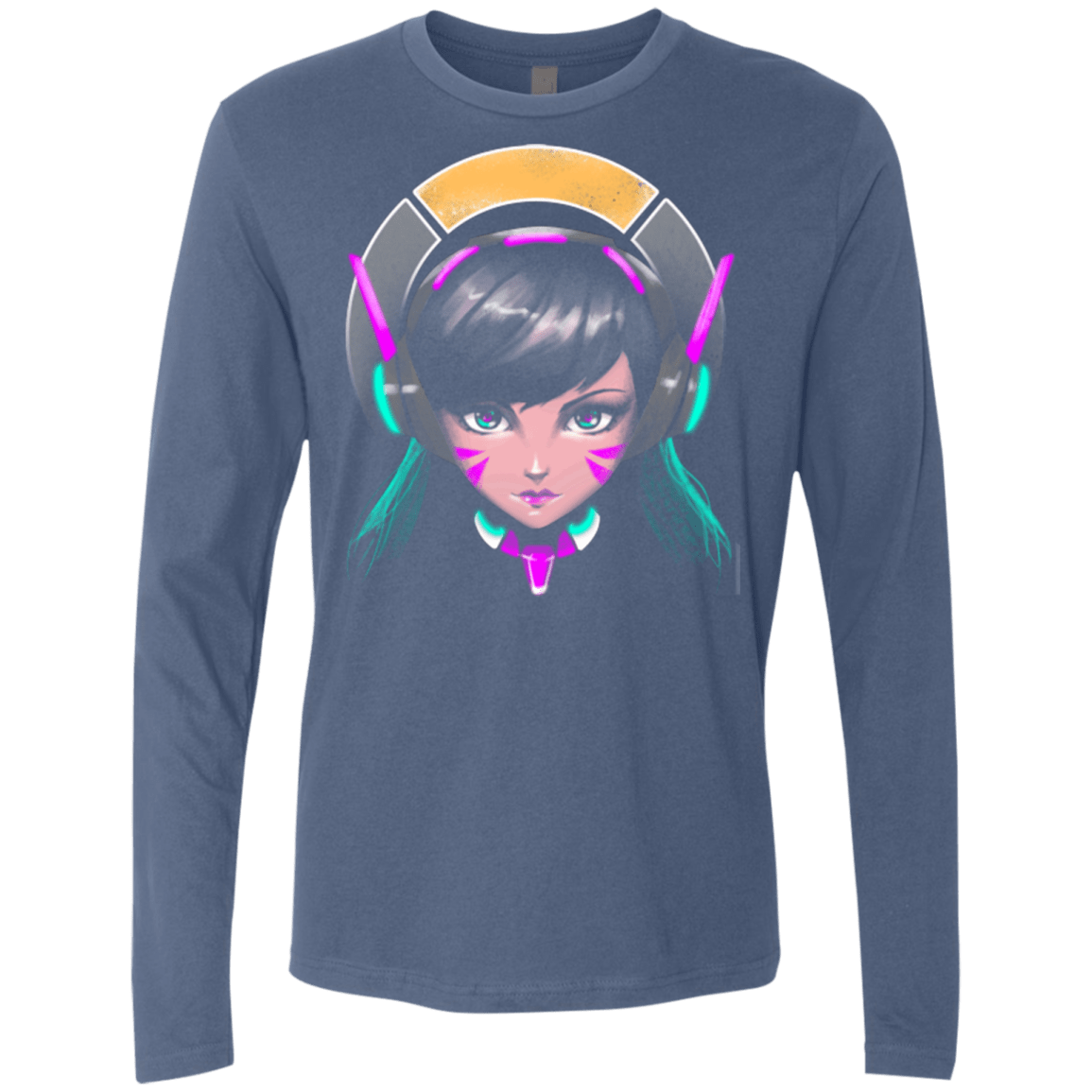 T-Shirts Indigo / Small The Gamer Men's Premium Long Sleeve