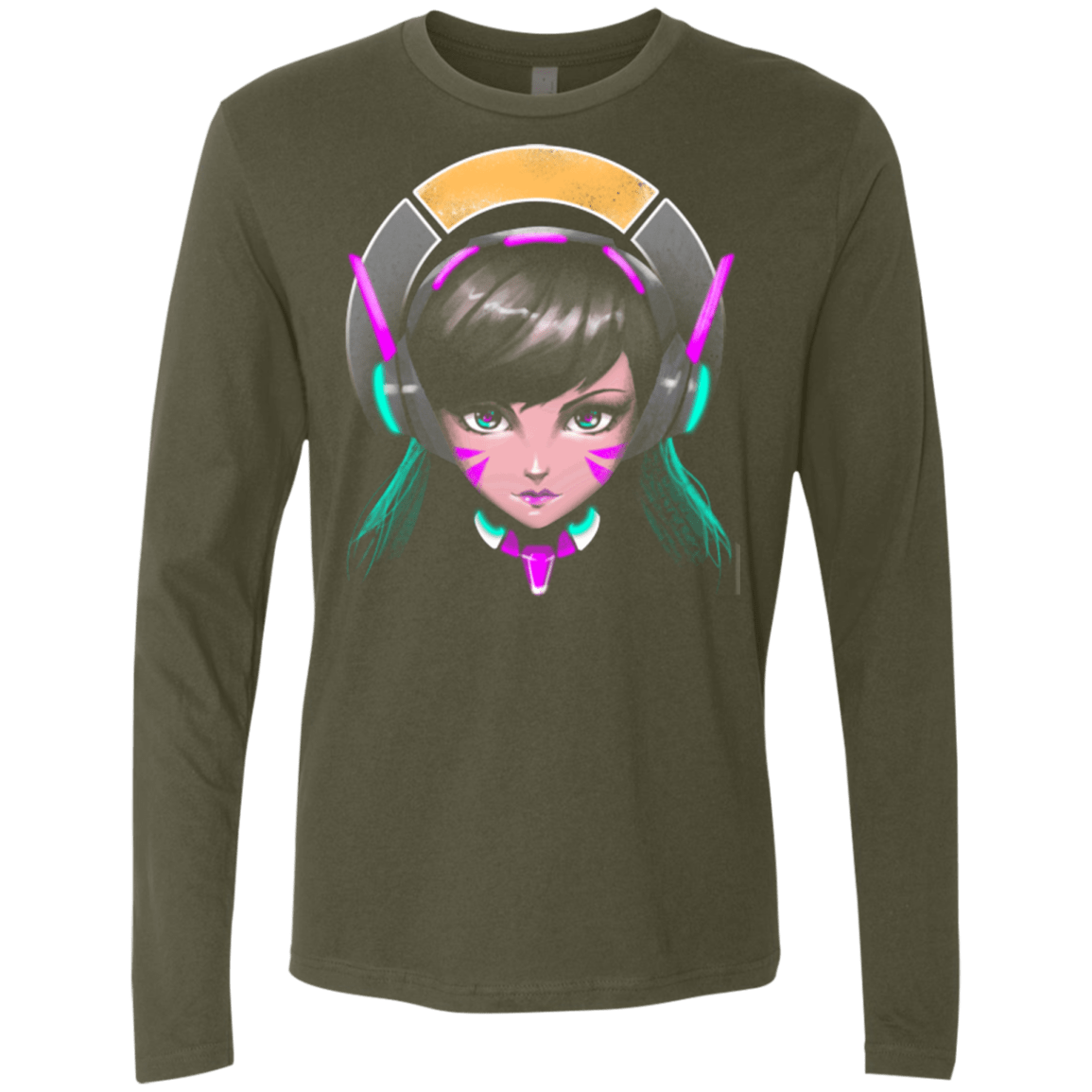 T-Shirts Military Green / Small The Gamer Men's Premium Long Sleeve