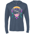 T-Shirts Indigo / X-Small The Gamer Triblend Long Sleeve Hoodie Tee