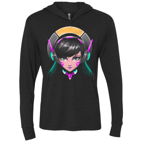 T-Shirts Vintage Black / X-Small The Gamer Triblend Long Sleeve Hoodie Tee