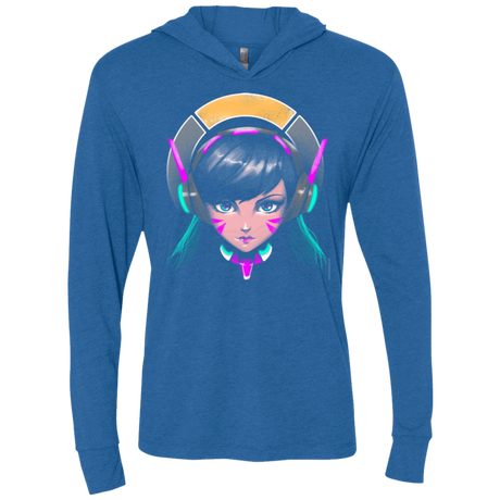 T-Shirts Vintage Royal / X-Small The Gamer Triblend Long Sleeve Hoodie Tee