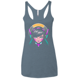 T-Shirts Indigo / X-Small The Gamer Women's Triblend Racerback Tank