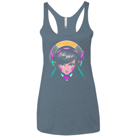 T-Shirts Indigo / X-Small The Gamer Women's Triblend Racerback Tank