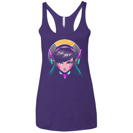 T-Shirts Purple Rush / X-Small The Gamer Women's Triblend Racerback Tank